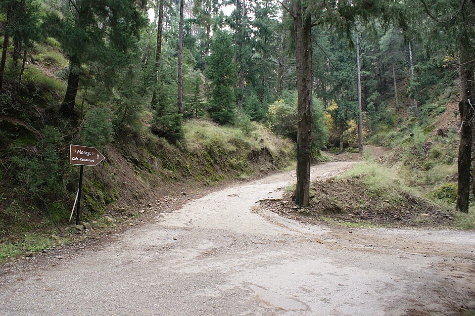 Lane in Zia village, Kos